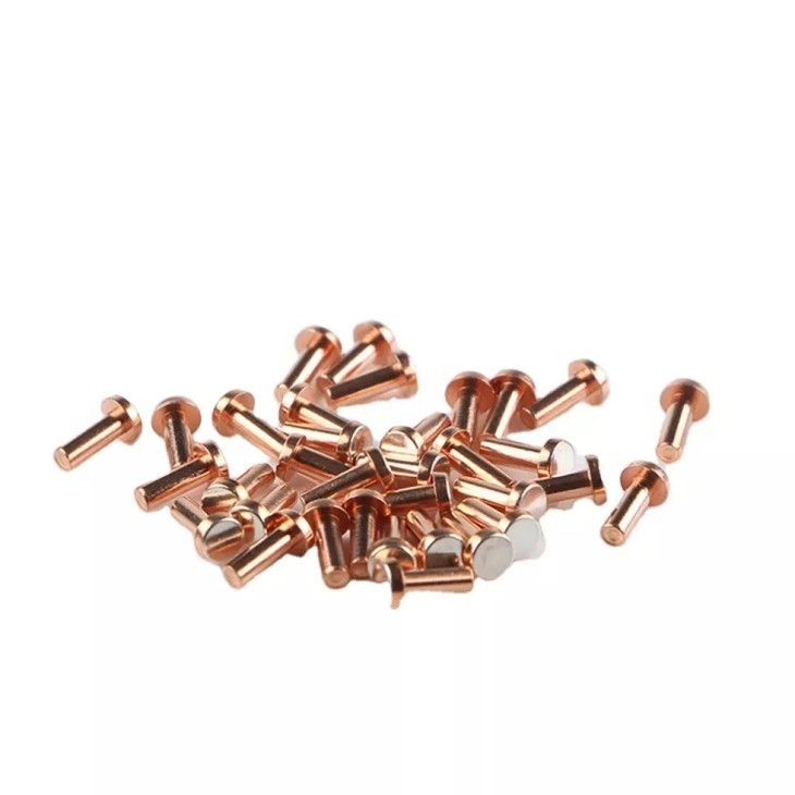 AgSnO2 Solid Contact Rivets For Sockets